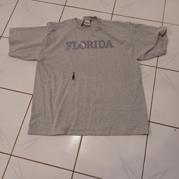 $4 Add-on Gray Florida Tee - Size XL - Picture 5 of 8